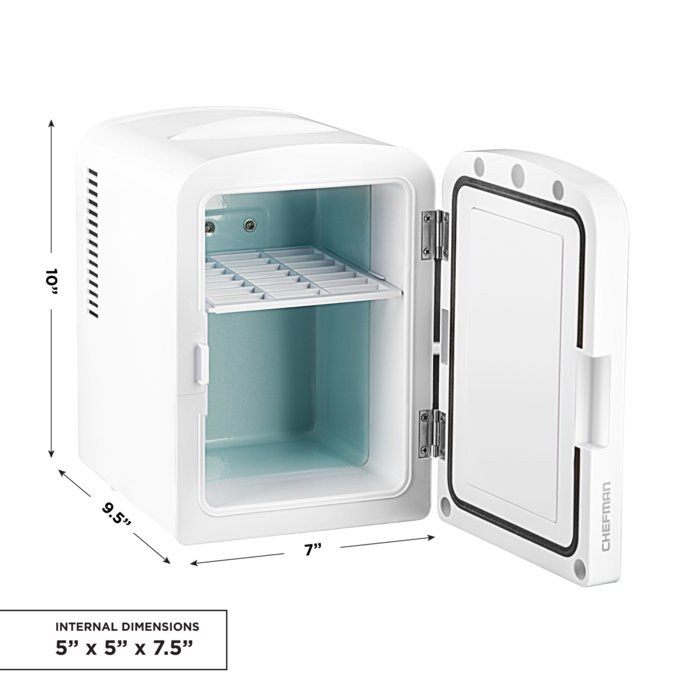 Chefman 0.14 cu. ft. Countertop Mini Fridge & Reviews Wayfair